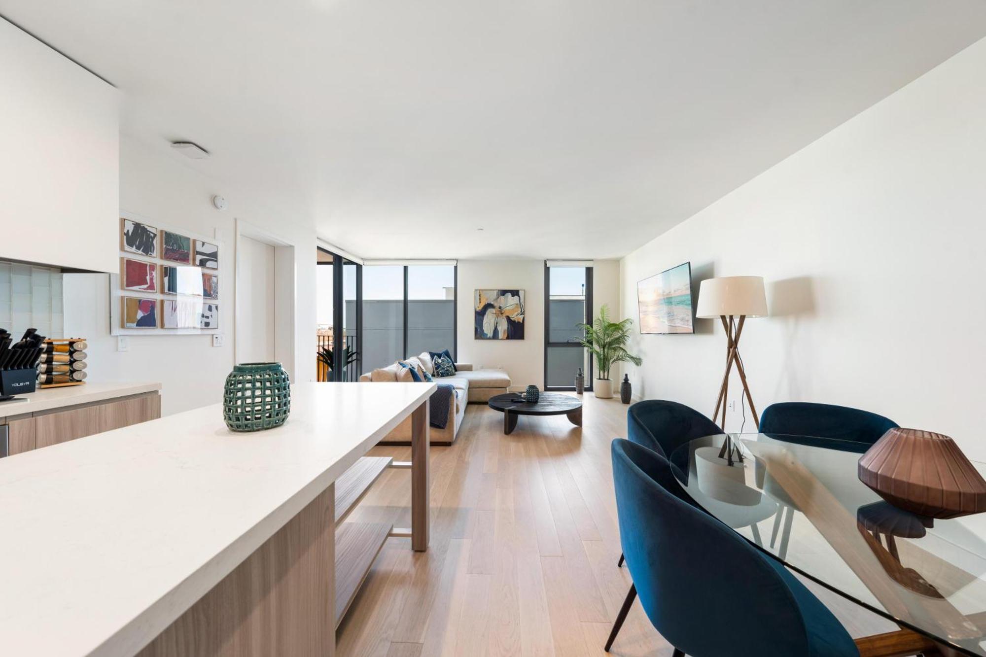 The Sapphire Nest - Spectacular Rooftop Amenities Ocean Views 2br Appartement Los Angeles